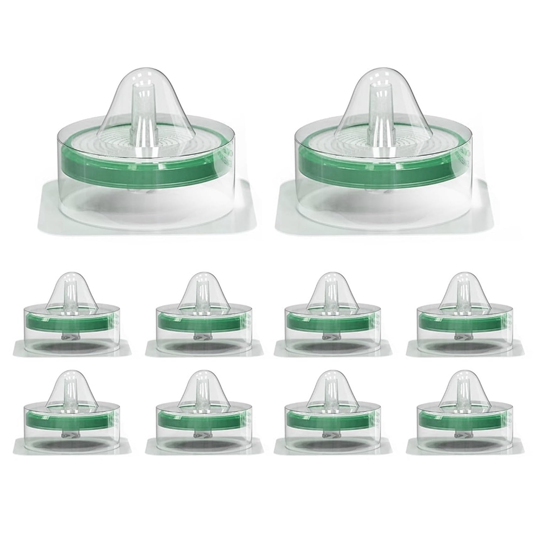 Wouueso Sterile Syringe Filter Pes (Polyethersulfone), Hydrophilic Filtration, 33Mm Membrane Diameter, 0.22Μm Pore Size 10Pcs