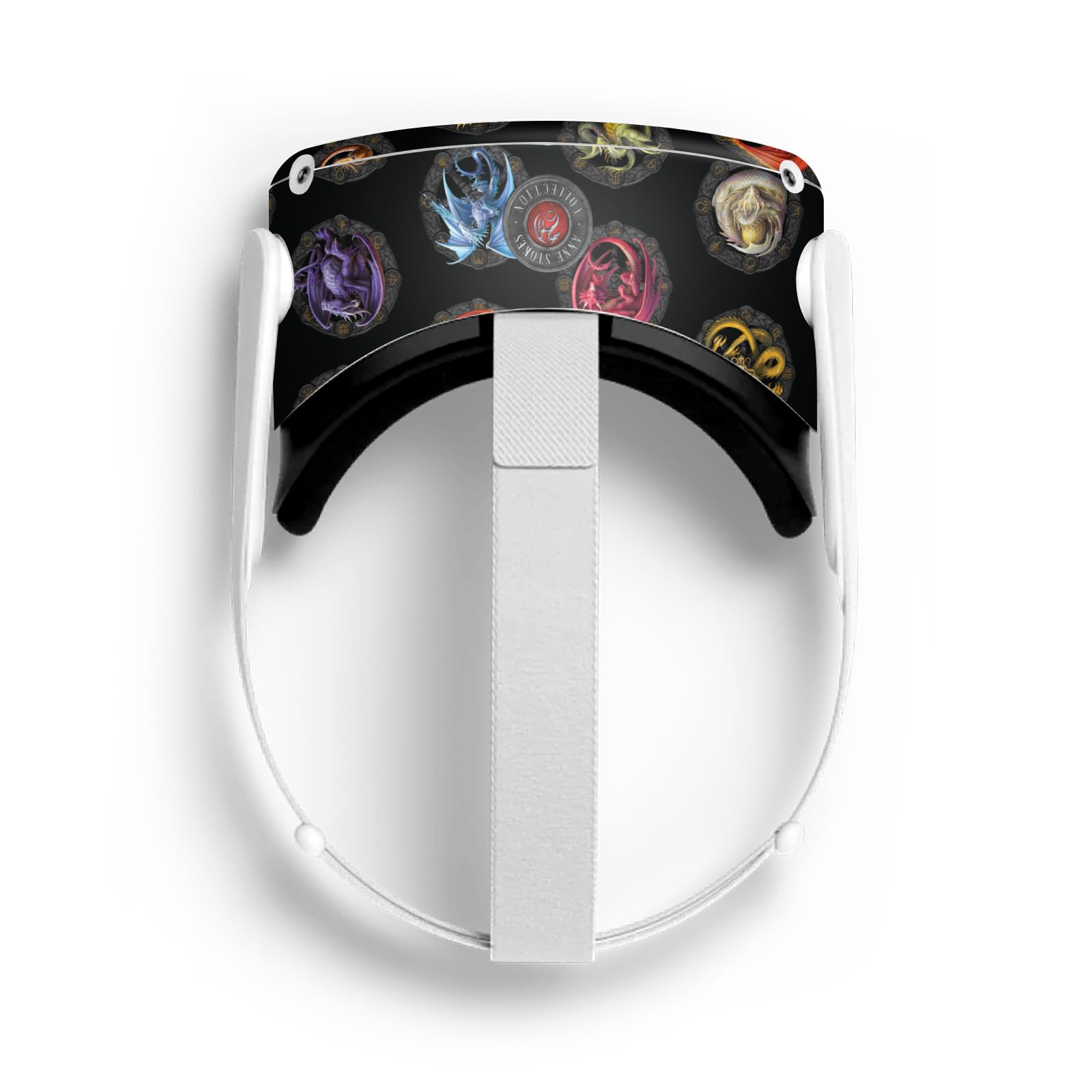 Head Case Designs Officially Licensed Anne Stokes Pattern of Dragons Dragons of The Sabbats Vinyl Sticker Skin Decal Cover Compatible with Meta Quest 2