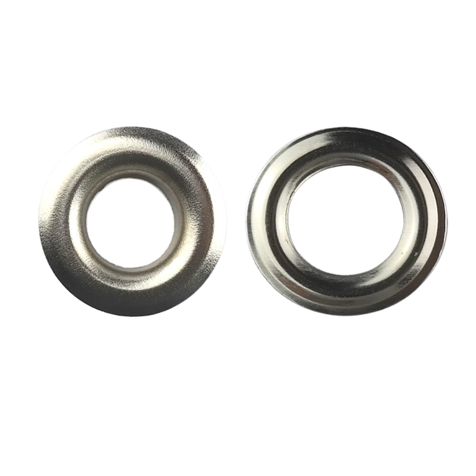 Set di pinze per occhielli a mano, con 100 occhielli e foro (argento, 4 mm)