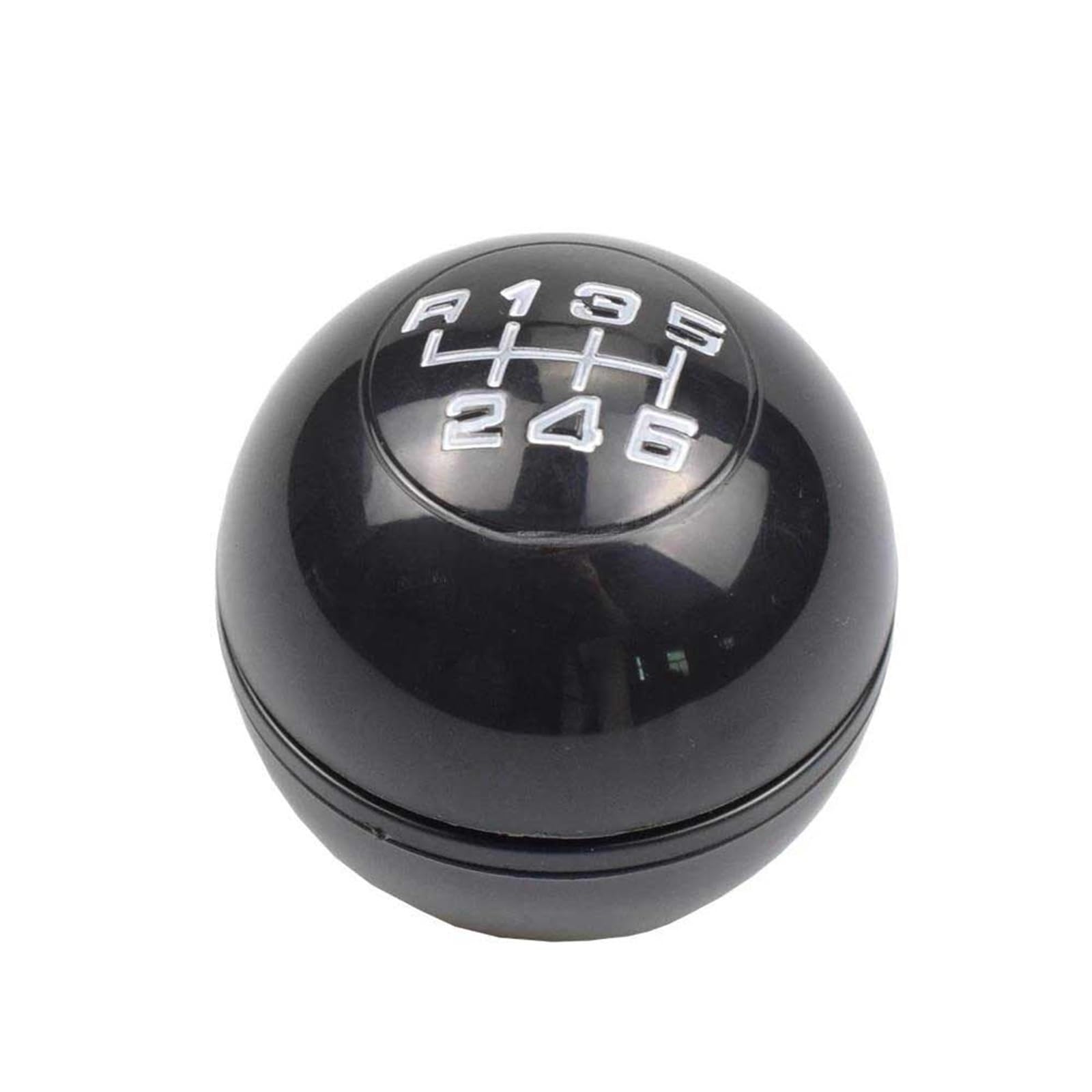 FSOZDBBPL Automotive Parts 6 Speed Gear Shift Knob Lever Shifter Head for Alfa for Romeo for Giulietta(Black)