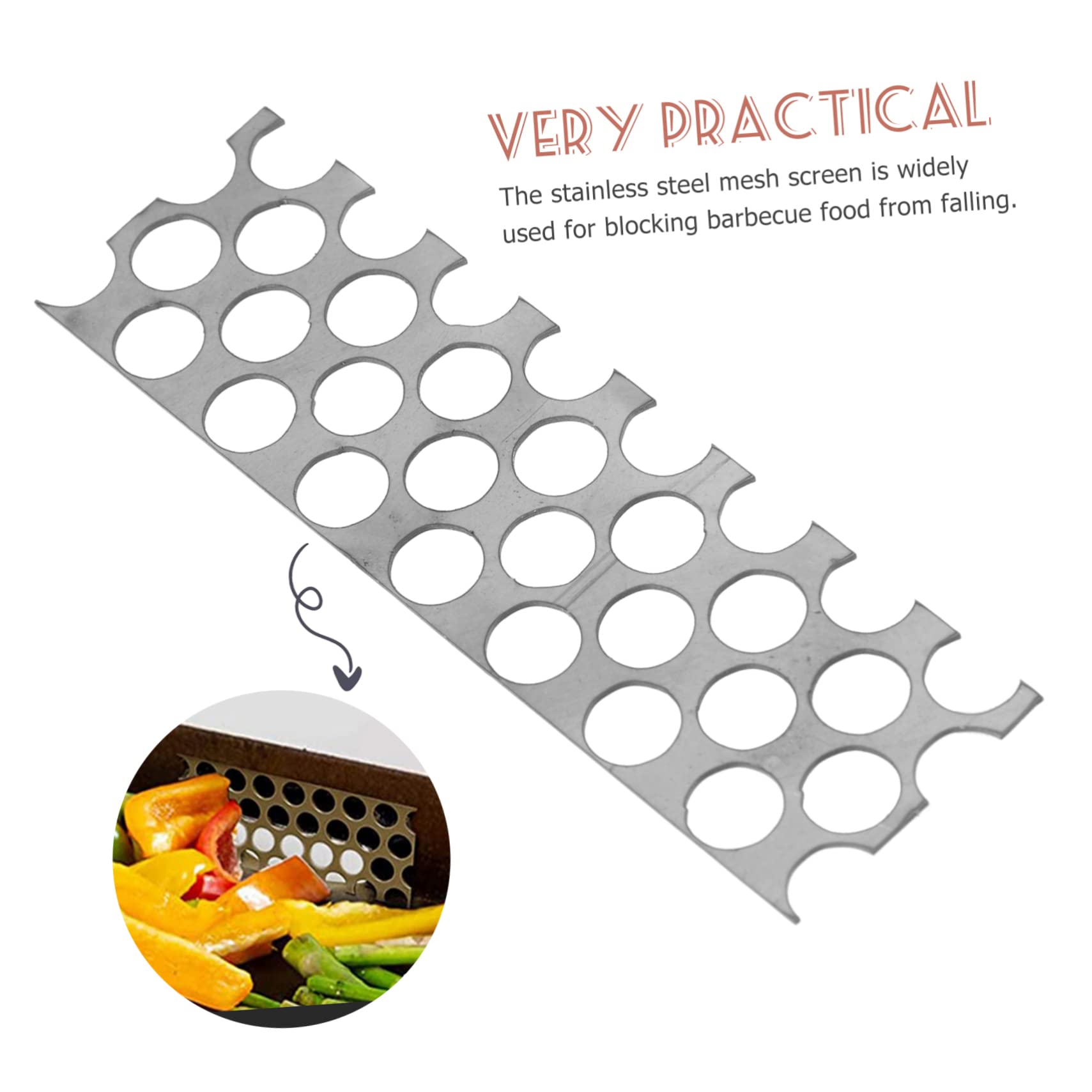 PRETYZOOM Griddle Screen Mesh Grill Accessories Mesh Screen for Griddle Oil Trap Cup