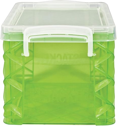 Miniatura 2 de Super Stacker Caja de tarjetas de índice, caja de archivo de tarjetas de índice de 4 x 6 pulgadas, soporte para notas, soporte para tarjetas de