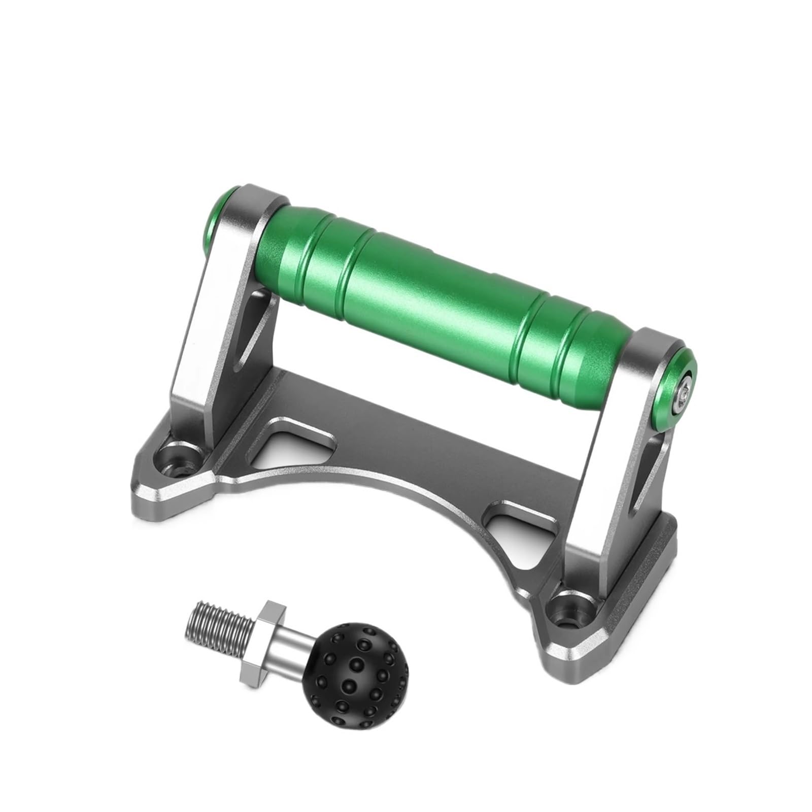 Support GPS Kawasaki Z900 Fixation Rigide Aluminium Vert Haute Performance - 7
