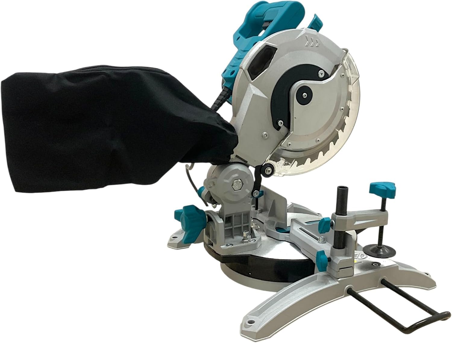 GrecoShop Sega Troncatrice Radiale 1300W Lama Ø210 mm 24 Denti – Sega Circolare per Legno 5000 RPM, Taglio Inclinabile e Obliquo -45°/+45°, Troncatrice da Banco per Falegnameria, DIY e Professionisti