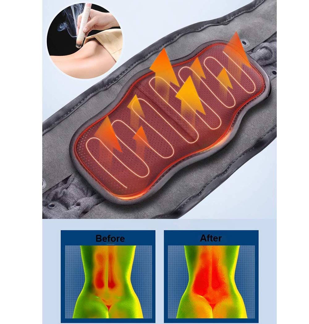Gonfiabile cintura, decompressione posteriore, lombare Brace correttore Relief disco lombare Estricatore, sciatica, stenosi spinale, scoliosi o Ernia del disco,Bianca