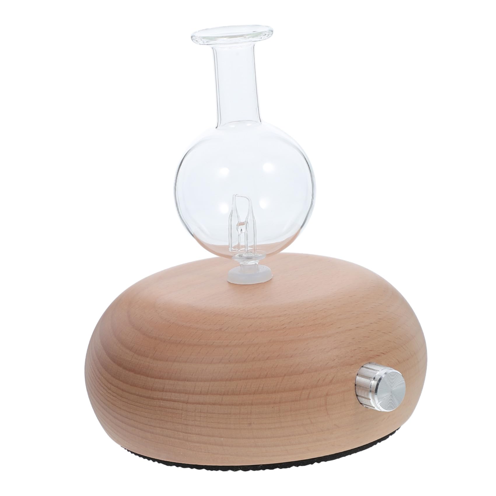 Difusor Capacidad 6w de Aceites Esenciales para Aromaterapia Varios Estilos Mejora y Purifica el Aire con Atomizador de Vidrio y Base de Plástico para Sala y Biblioteca