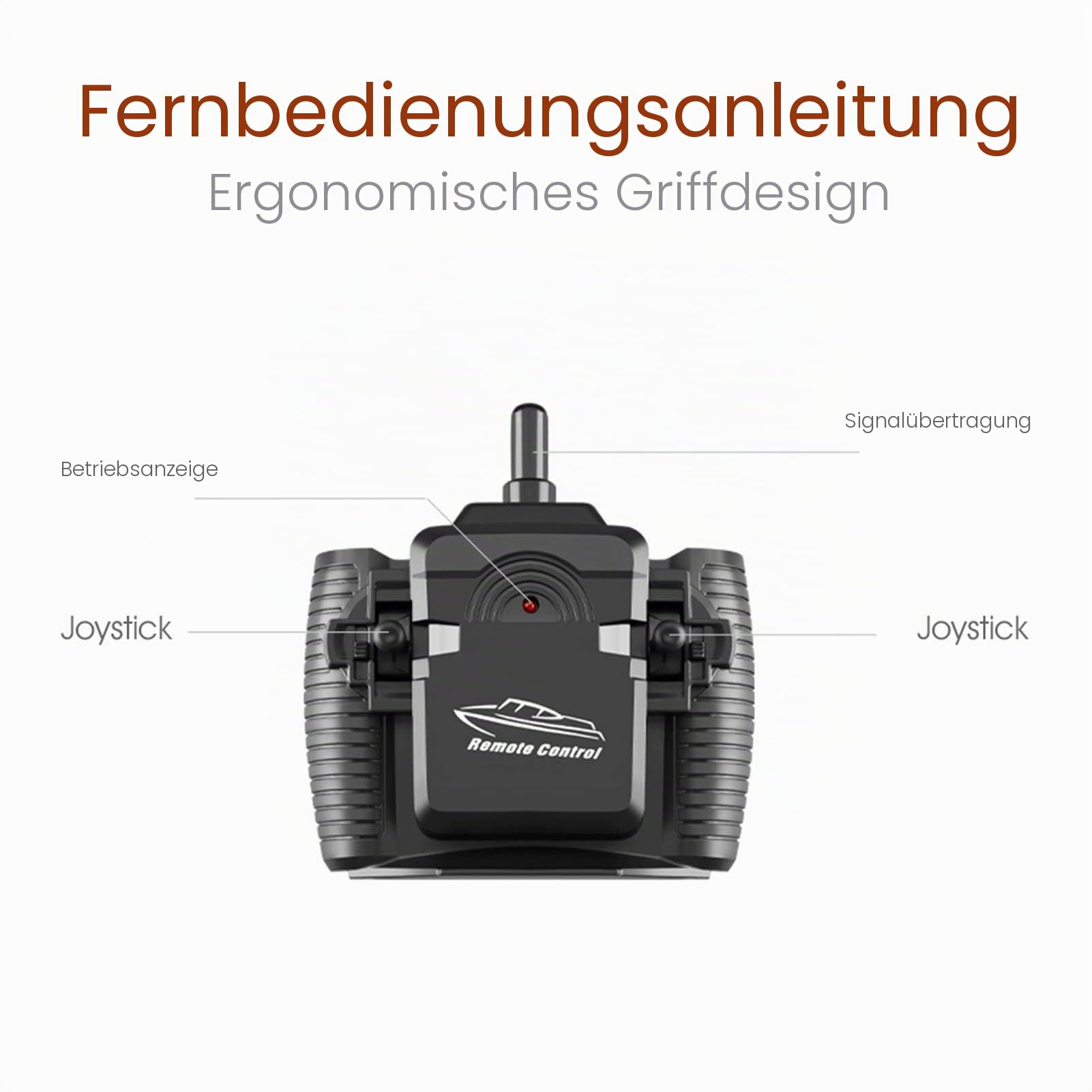 ACAGALA 805 RC-Boote für Kinder Erwachsene 25 km/h Hochgeschwindigkeits-Rennboot 2-Kanal-Fernbedienungsboote für Pools Rennboot