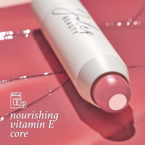 Miniatura 32 de Julep, It's Balm, Brandy Wine - Bálsamo labial de color hidratante con núcleo de vitamina E, acabado brillante natural y cobertura total, vegano