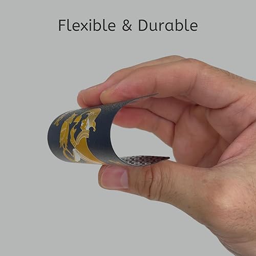 Miniatura 3 de Obokata Waterproof Cards, Black Playing Cards, Deck of Cards, Plastic Waterproof Playing Cards, Poker for Pool Game, Family Party Game, Camping.