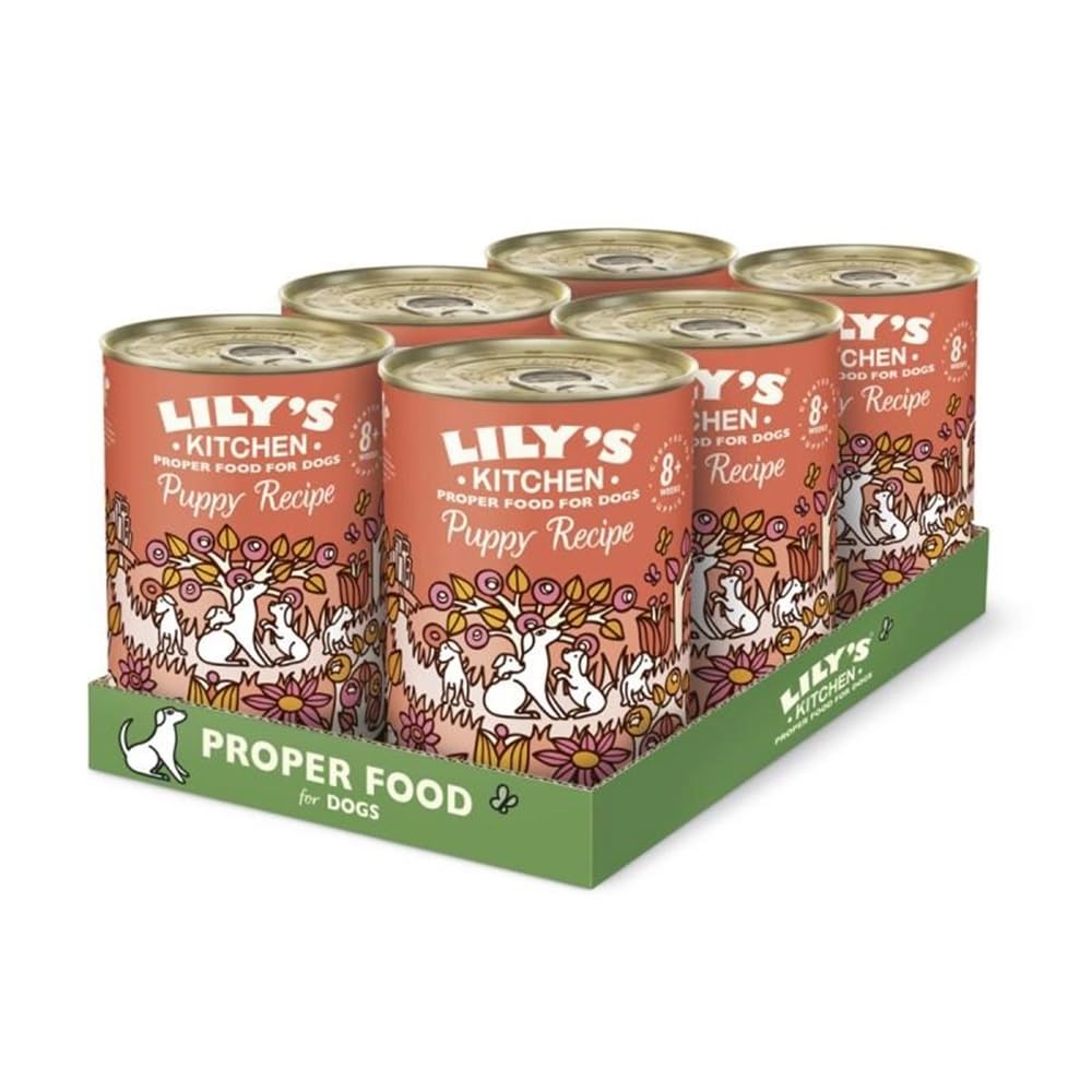 Lily's Kitchen Chicken Recipe Puppy Food Box 6x400G