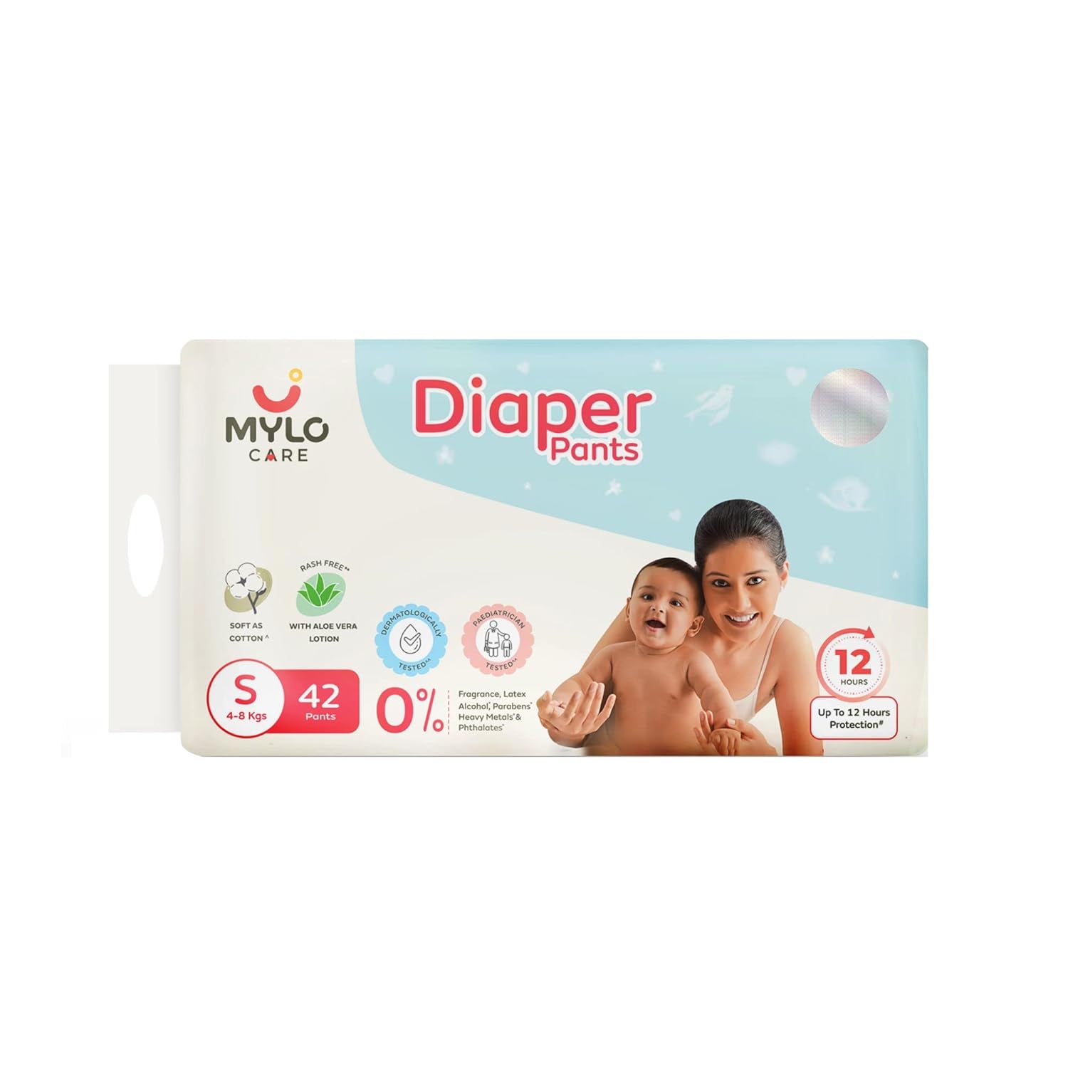 Buy Mylo Care Baby Diaper Pants Small (S) Size, 48 kgs with ADL