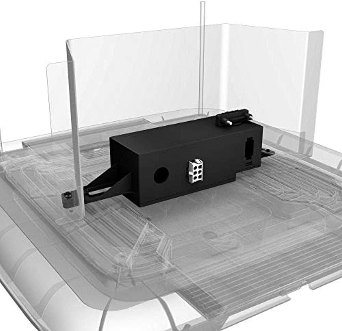 Furrion Chill Single-Zone, 3-Speed, Black RV Air Conditioner Controller with Auto Fan Operation, Sleep Mode, LED lighting, Program Timers, Easy Installation - 2021123629