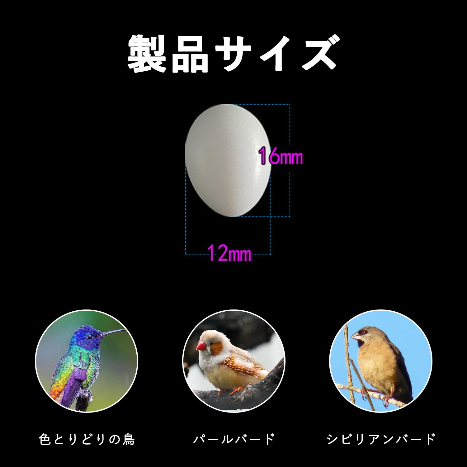 木の上に小鳥と卵 Amazon | 偽卵 イースターエッグ【6個セット】小鳥 フェイクチキン