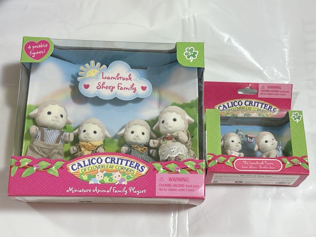 Amazon | シルバニア ヒツジファミリーとふたごの赤ちゃん 海外版 KYYZ
