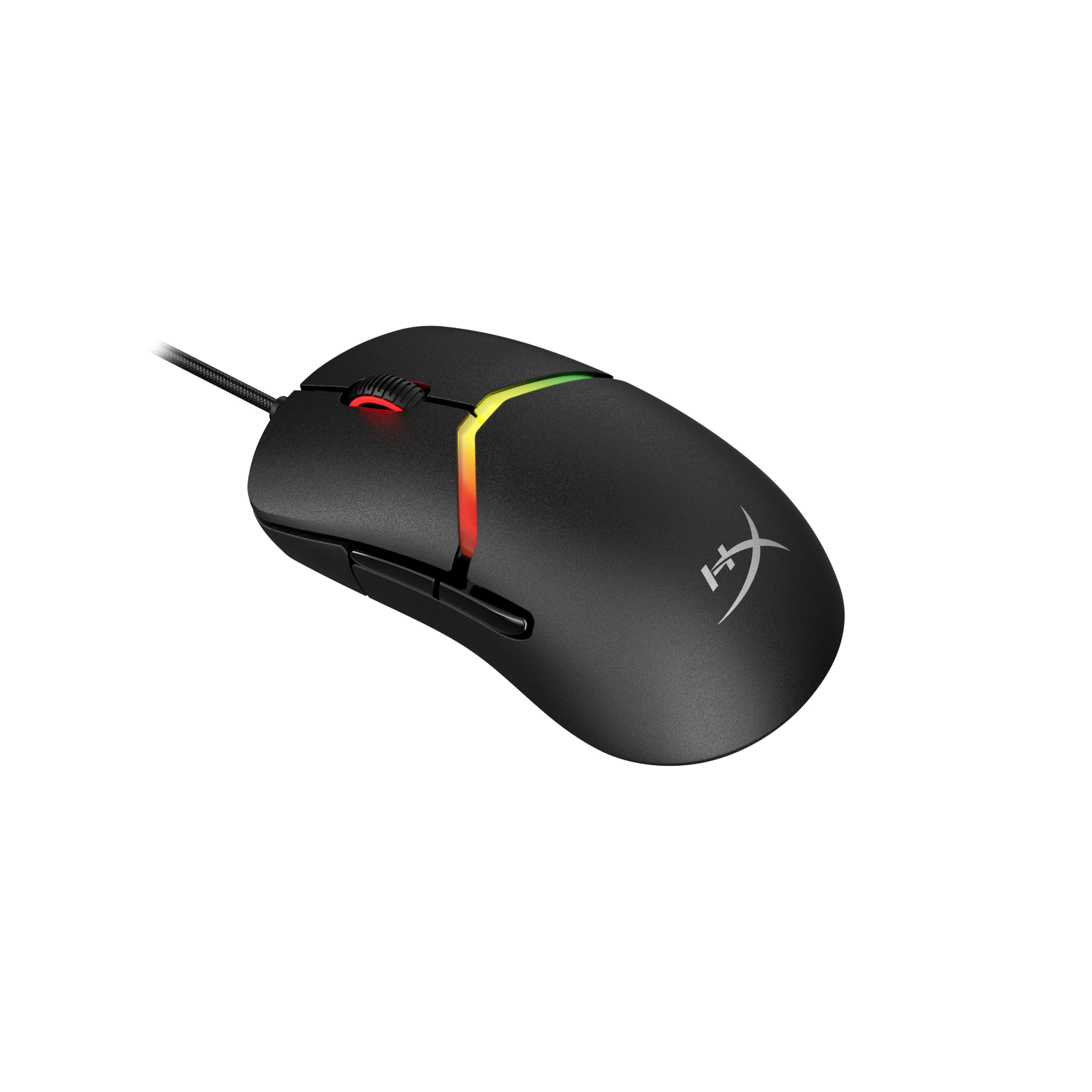 HyperX Pulsefire Saga Gaming Maus – Modulare Gaming-Maus, bis zu 26.000 DPI, 8K Polling Rate, HyperX Optical Switches, RGB-Beleuchtung, Leichtgewicht 69g, kompatibel mit PC, PS5 & Xbox, Schwarz