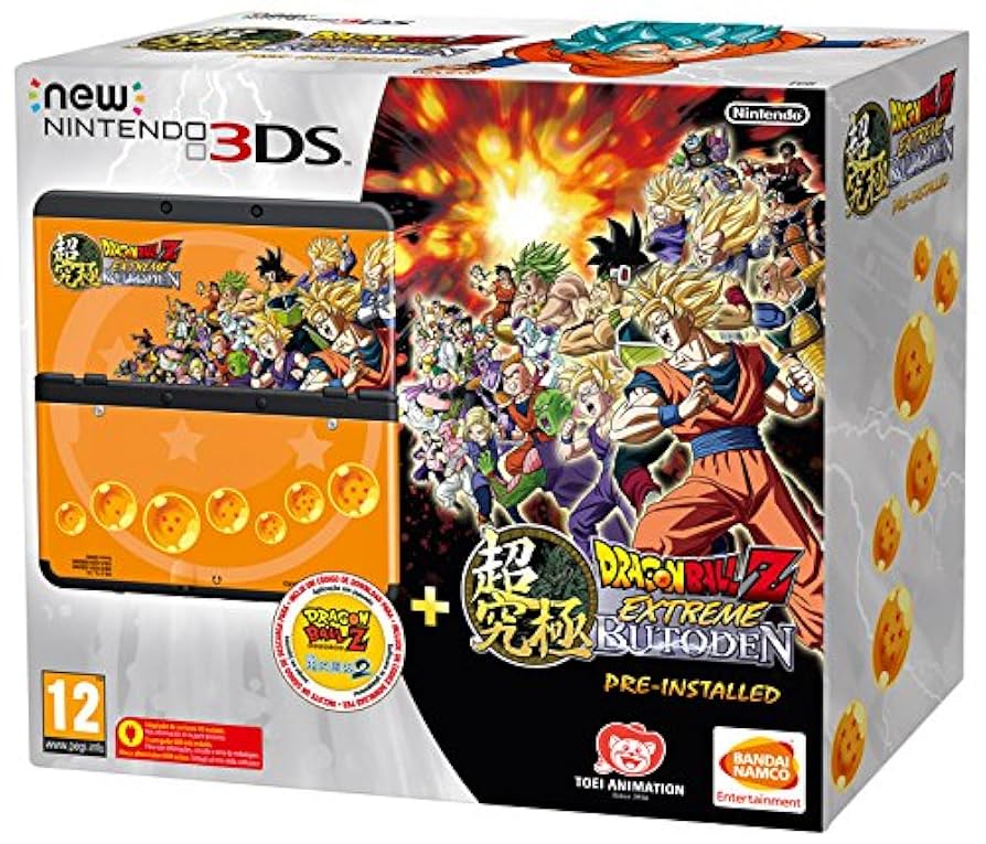 ドラゴンボール - New Nintendo 3DS Nintendo New 3DS - Konsole Dragonball Z: Extreme Butoden
