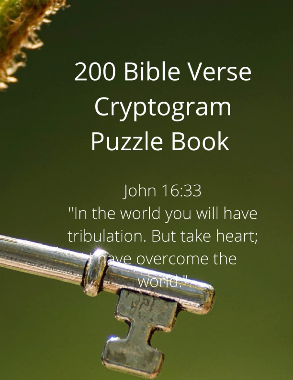 200 Bible Verse Cryptogram Puzzle Book: LARGE PRINT Cryptogram books Exercise your brain improve your bible verse skills with these fun cryptograms! ... are a fantastic way to keep your mind sharp,