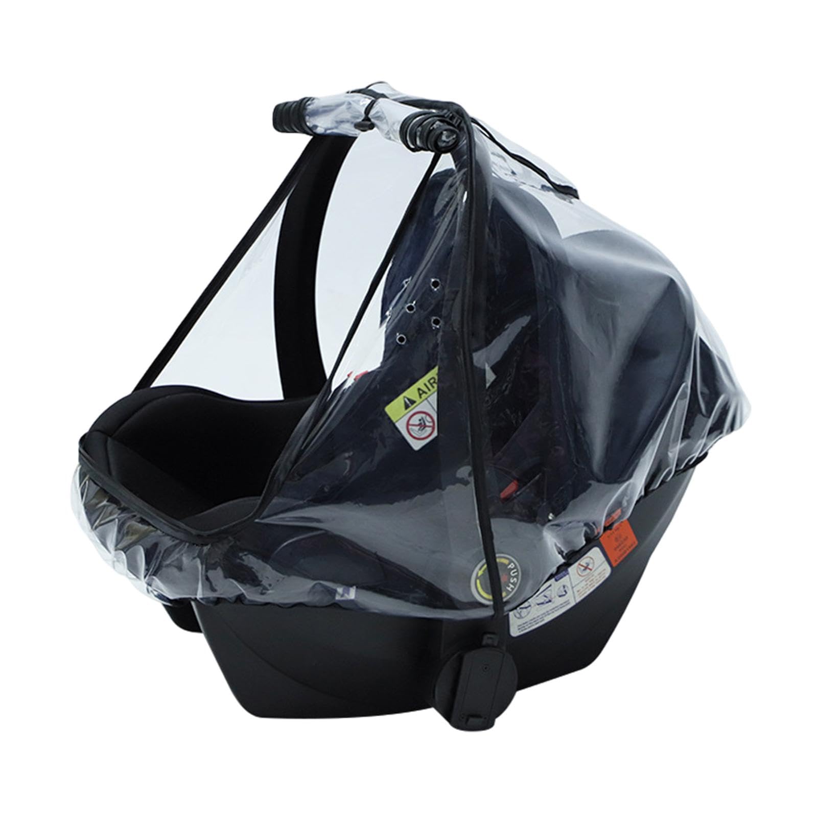 Car Seat Rain Cover Baby Carrier Raincover | Waterproof Windproof Rain Cover for Stroller, EVA Car Seat Weather Shield with Quick-Access Zipper Door and Side Ventilation, Car Accessories