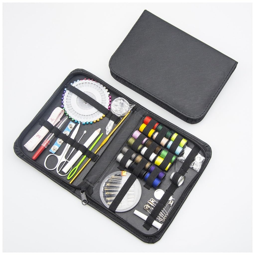 Juego de Costura para el hogar, Kit de Costura de Viaje, 122 Piezas, Bolsa de Costura, Herramientas de Costura artesanales