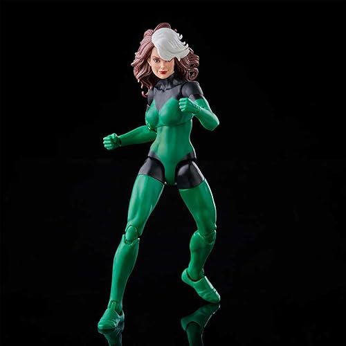 Miniatura 4 de Marvel Legends Series Rogue, Uncanny X-Men Figuras de acción coleccionables de 6 pulgadas, 2 accesorios