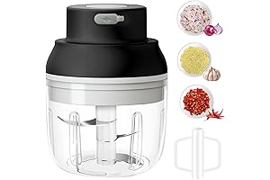 Electric Garlic Mincer - Effortless Kitchen Prep with Incredible Chopping Power