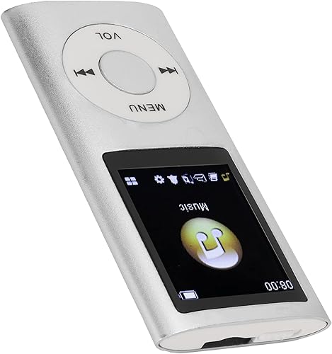 Miniatura 7 de Mini reproductor de MP4, reproductor de MP4 multifuncional pantalla LCD de 1.8 pulgadas, sonido delgado sin pérdidas, aleación de aluminio para