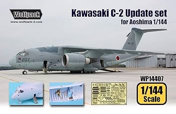 飛行機　プラモデルセット Amazon | ウルフパックデザイン 1/144 川崎 C-2 輸送機