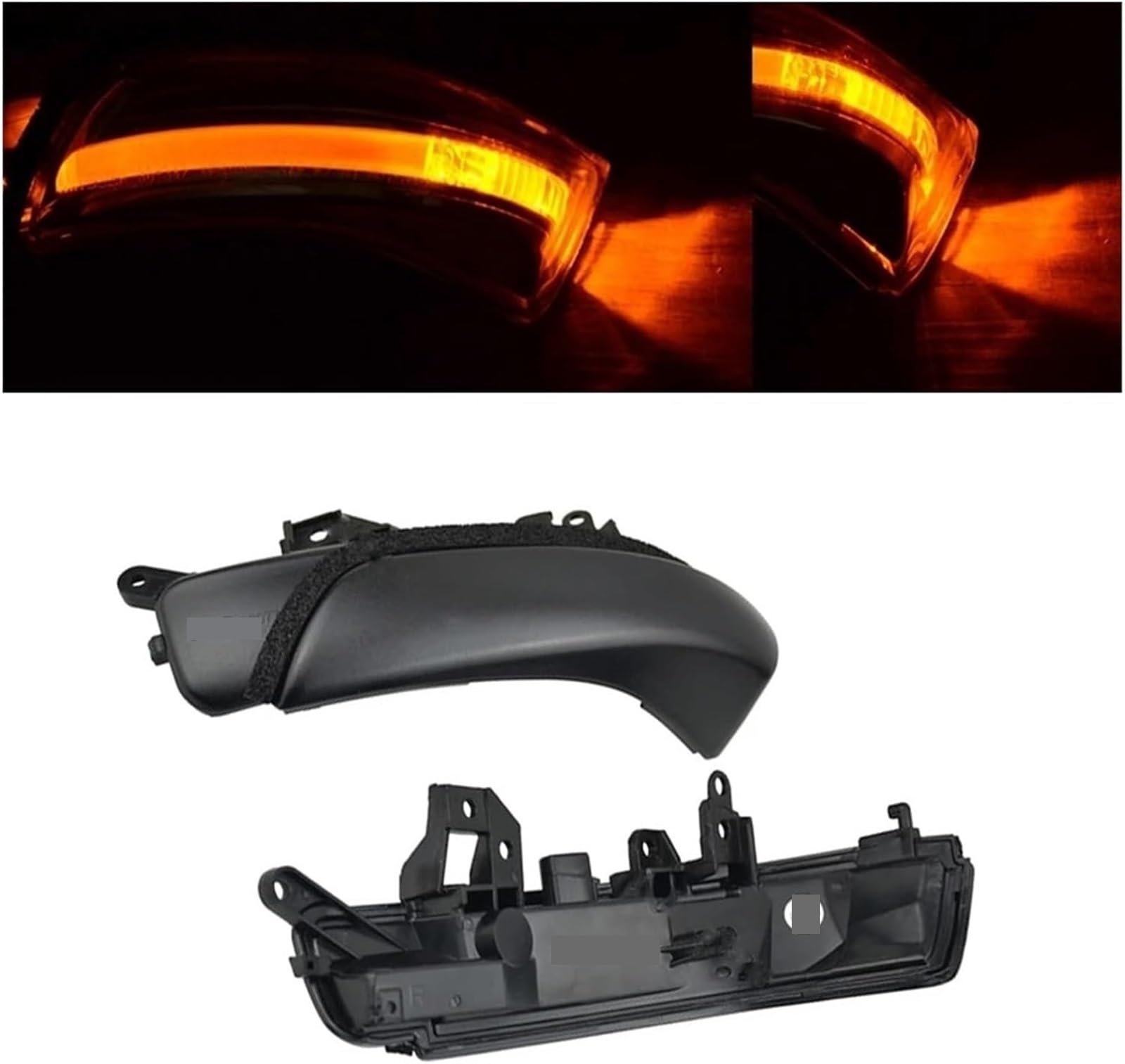 Repetidor indicador espejo retrovisor coche Luz indicadora del espejo lateral para Toyota Para WISH Para PRIUS Para REIZ Para MARK X Para CROWN Para AVALON