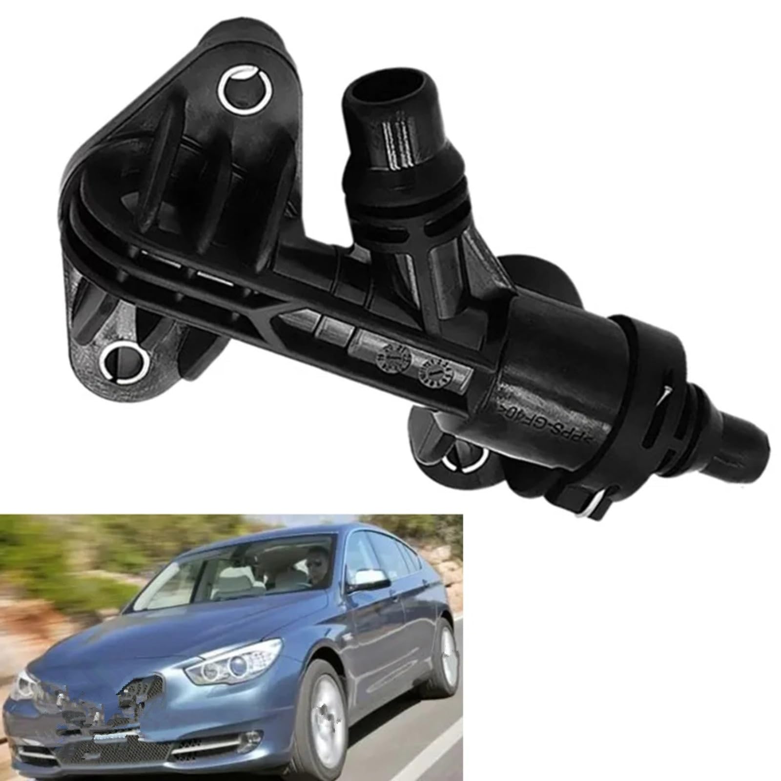 Obudowa termostatu silnika do BMW dla Activehybrid 7 2013 2014 2015 17217599546 17218624132 17227572541 17217572540 17217638681 obudowa termostatu płynu chłodzącego silnika
