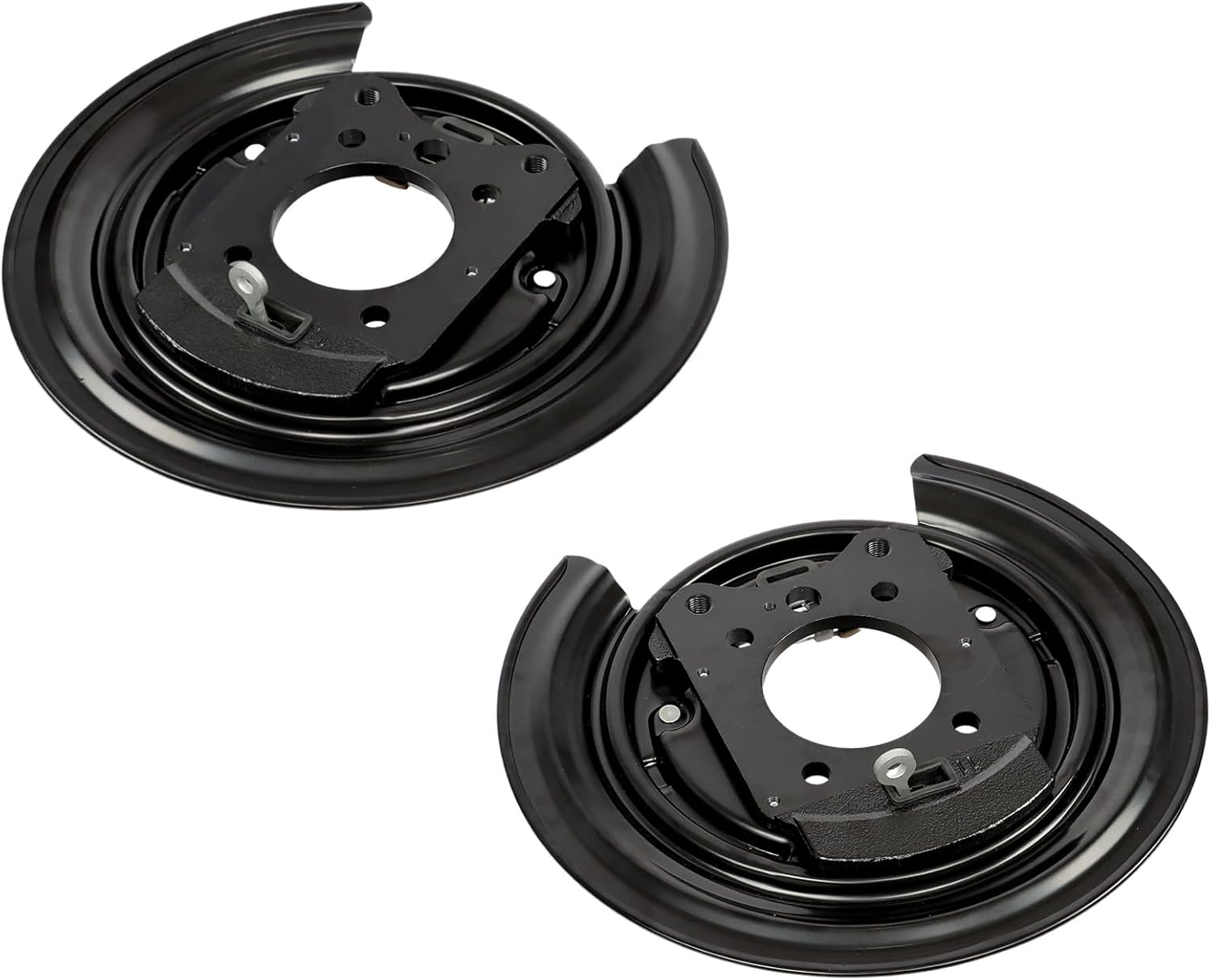 munirater Right or Left Brake Backing Plate Assembly Replacement for Wrangler JK 2007-2018 Replacement for Liberty 2008-2012 Replacement for Nitro 2007-2011