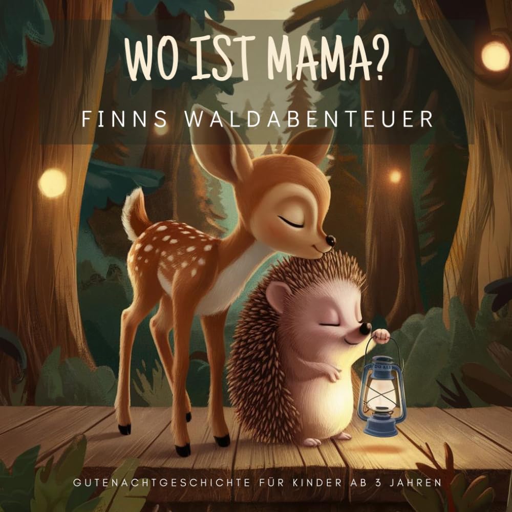 Wo ist Mama? Finns Waldabenteuer.: Beruhigende Gutenachtgeschichte zum Einschlafen für Kinder ab 3 Jahren - über Mut, Freundschaft und Liebe
