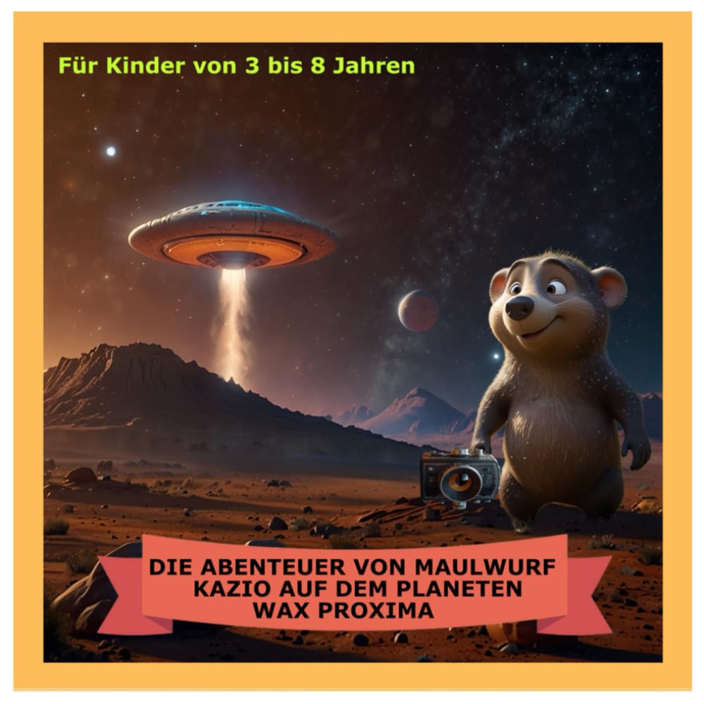 DIE ABENTEUER VON MAULWURF KAZIO AUF DEM PLANETEN WAX PROXIMA: LASST UNS GEMEINSAM DIE TIERE DES PLANETEN WAX PROXIMA AUSMALEN!