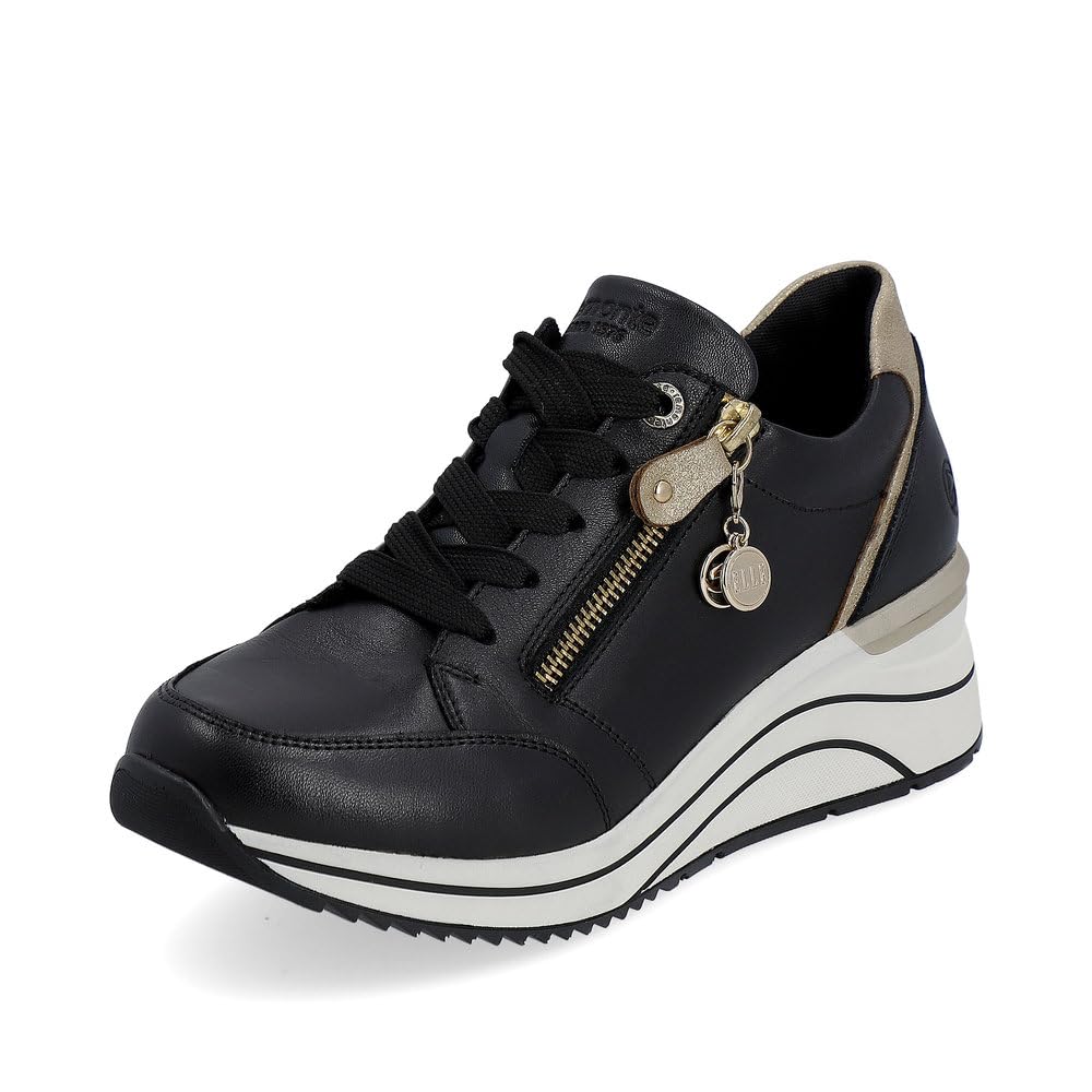 thumbnail: Remonte Dames Lage Sneakers D2401 - Comfortabel Met Uitneembare Zool En Brede Pasvorm