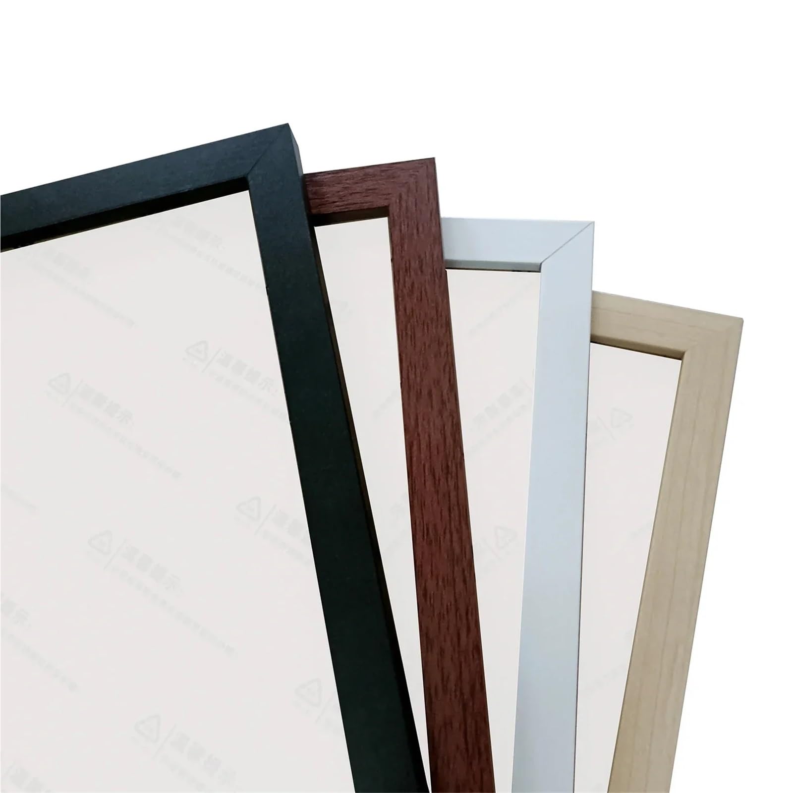 Bilderrahmen 1/2/3/6 STÜCKE 8x12 zoll Holz Fotorahmen A4 Schwarz Weiß Braun Zertifikate Rahmen Familie Bilderrahmen Home Decor Poster(Black,3pcs A4)