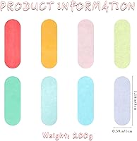 Vista 2 de Civaner Confeti de seda con confeti para mesa de donas, arco iris colorido para fiesta temática de helado, fiesta de cumpleaños, decoración (7.05 oz)