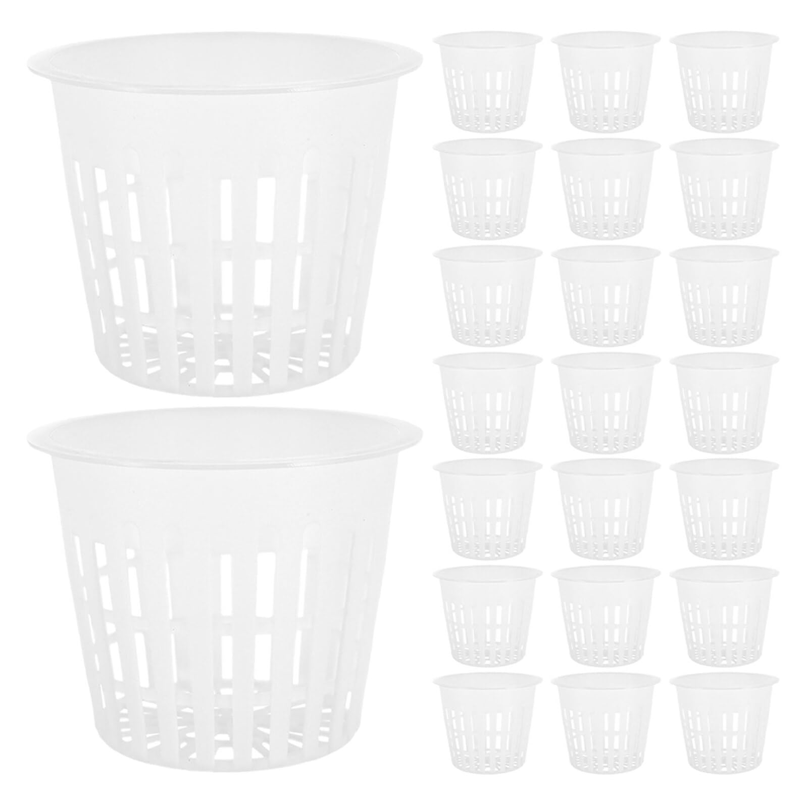 Tasse maille plastique hydroponique pour créer un potager d'intérieur verdoyant