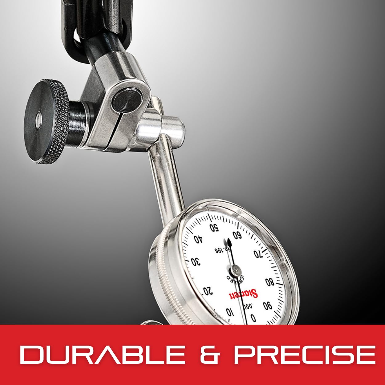 Starrett Snug Assembly with Full-Sized Surface Gage Post Hole