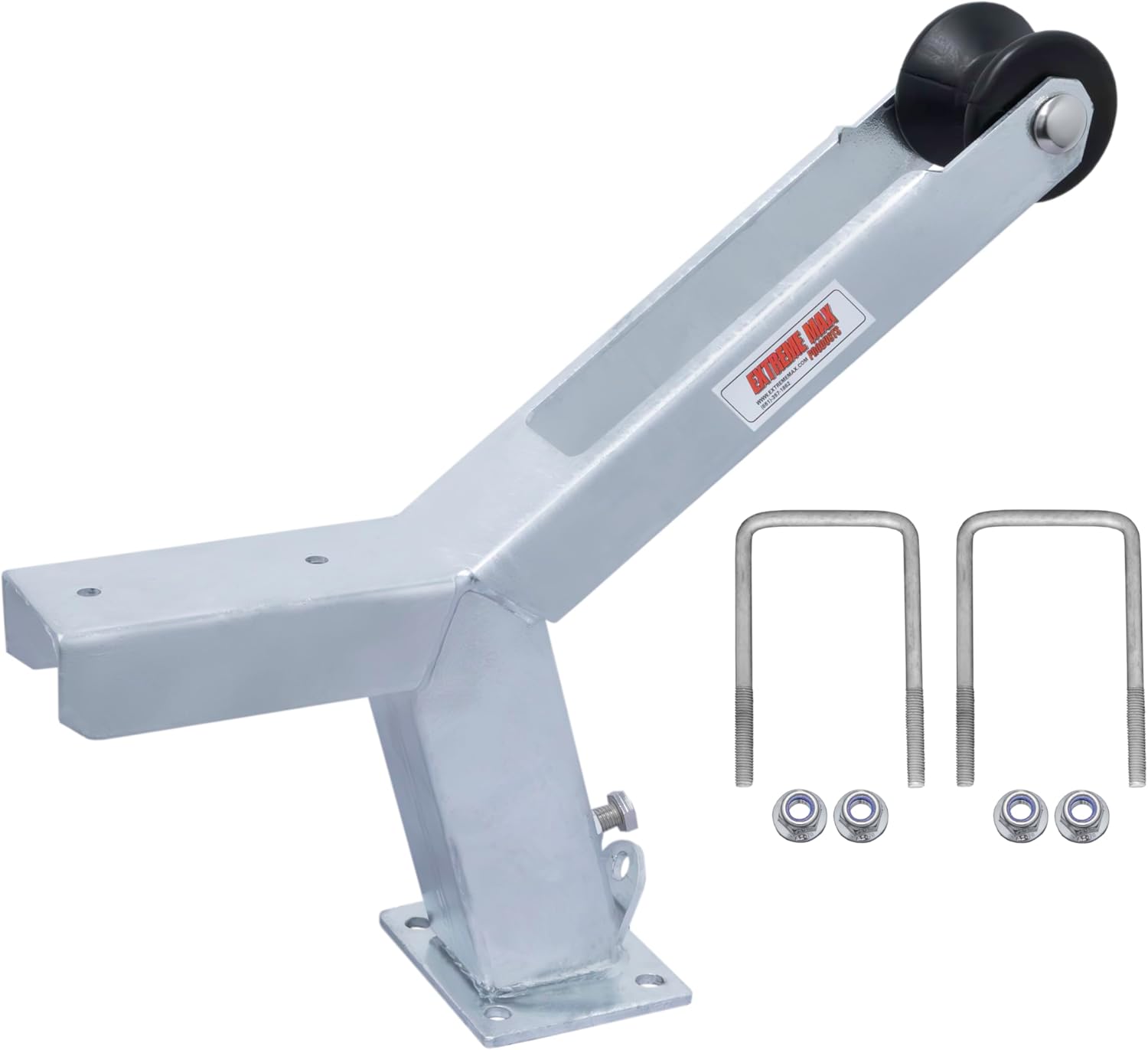 Extreme Max 3006.6895 Adjustable Trailer Winch Stand with Roller