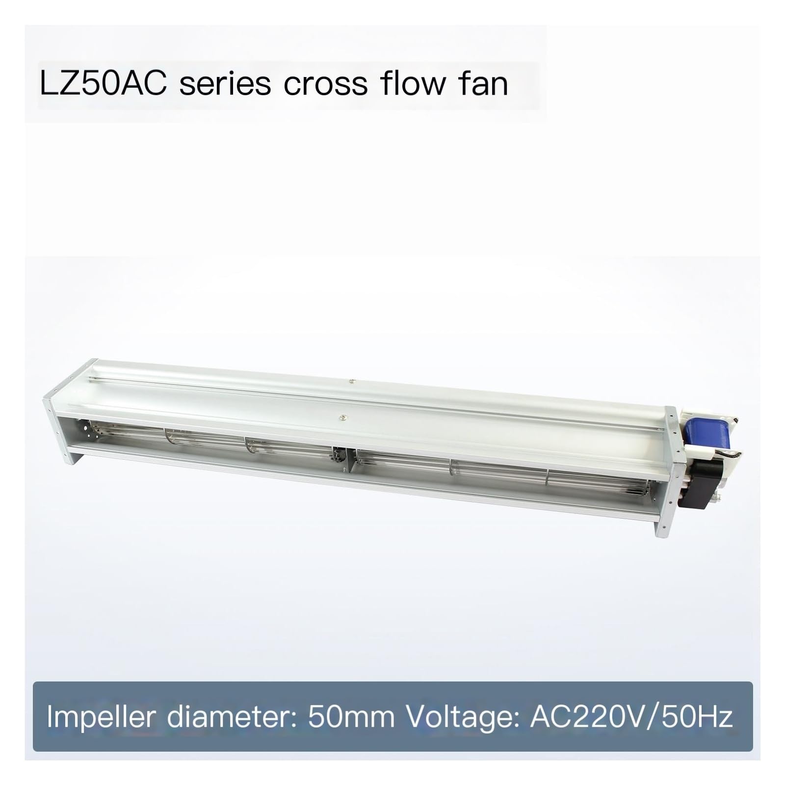 Ventilador de flujo cruzado, ventilador de flujo cruzado de enfriamiento | LZ-50 220V Ventilador de flujo transversal Ventilador tangencial de 50mm con cubierta protectora(LZ-50350AC200V/50Hz)