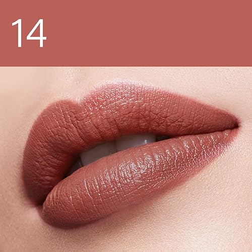 Miniatura 9 de Lápiz labial cremoso hidratante, color de labios de alta pigmentación de larga duración, suave, hidratante, naranja coral, 13