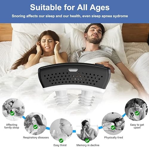 Anti Snoring Devices, Stop Snoring Tonight, Effective Snoring Solution, Non-Slip Anti Stopper With Strap For Men And Women Ab #TOP4