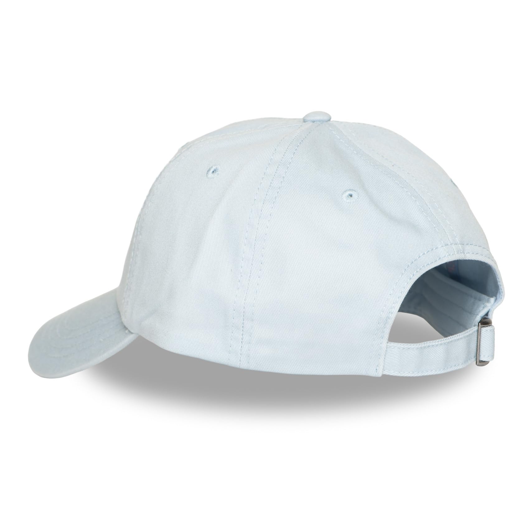 Von Dutch Klasyczna czapka z daszkiem bawełniana, jasnoniebieska, regulowana z haftowanym logo