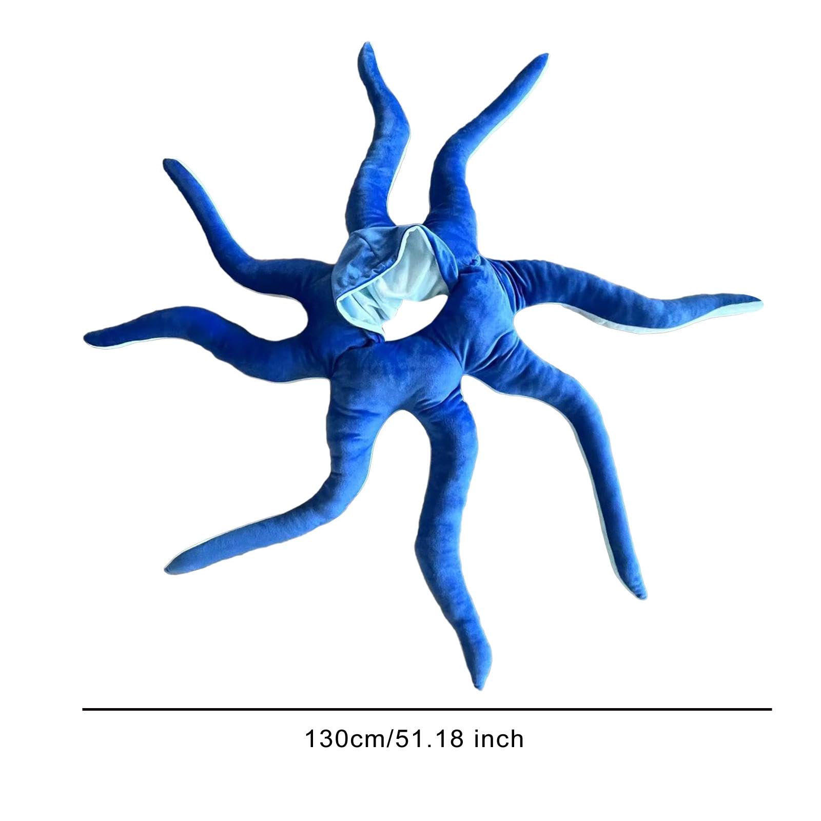Costume da Neonato in Peluche, a Forma di Polpo O Calamaro, con Imbottitura Morbida E Confortevole, Ideale per Giochi, Compleanni E Feste, Blu