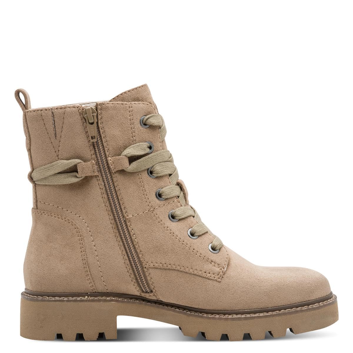Jana Kobiety Jana Damen Lace Boot Flat VeganModa — buty