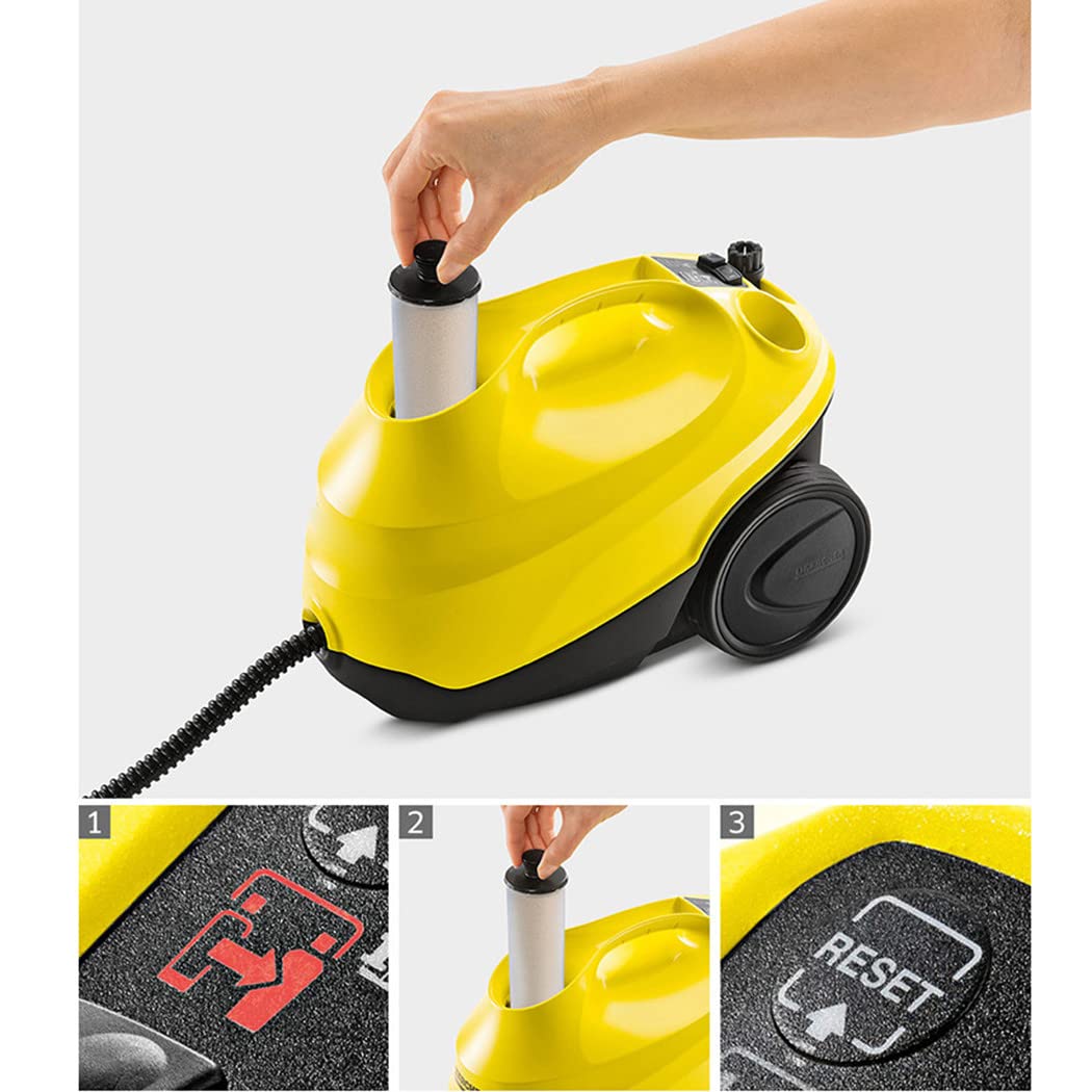 2 StüCk Dampf Reiniger Kartusche Entkalkung Stift für SC3 Serie SC 3 Easyfix/SC3MX/SC3 127V BR Entkalkung Filter