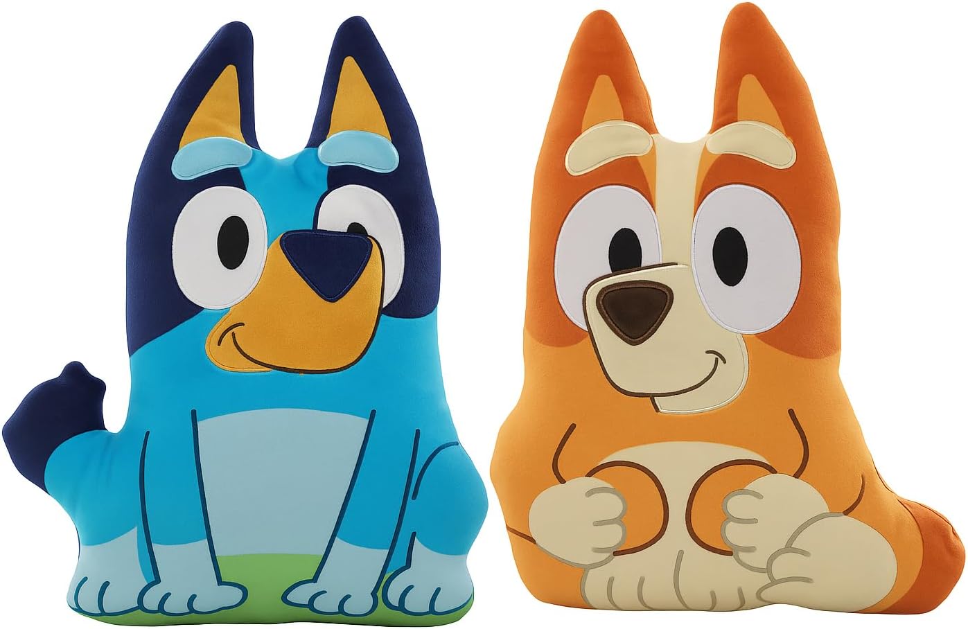 Northwest Bluey and Bingo 12" Cloud Pillow Bundle