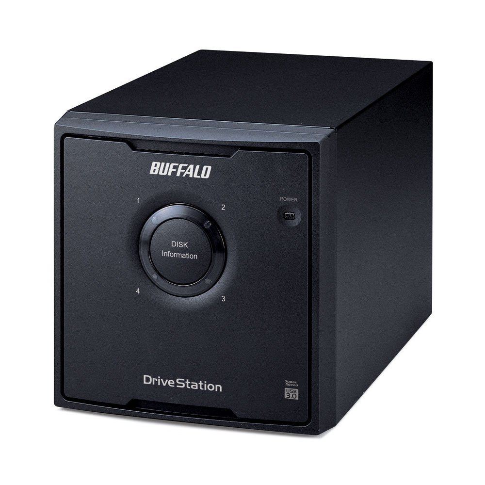 BUFFALO DriveStation Quad 4-Bay 16TB (4x4TB) TAA Desktop External Hard Drive USB 3.2