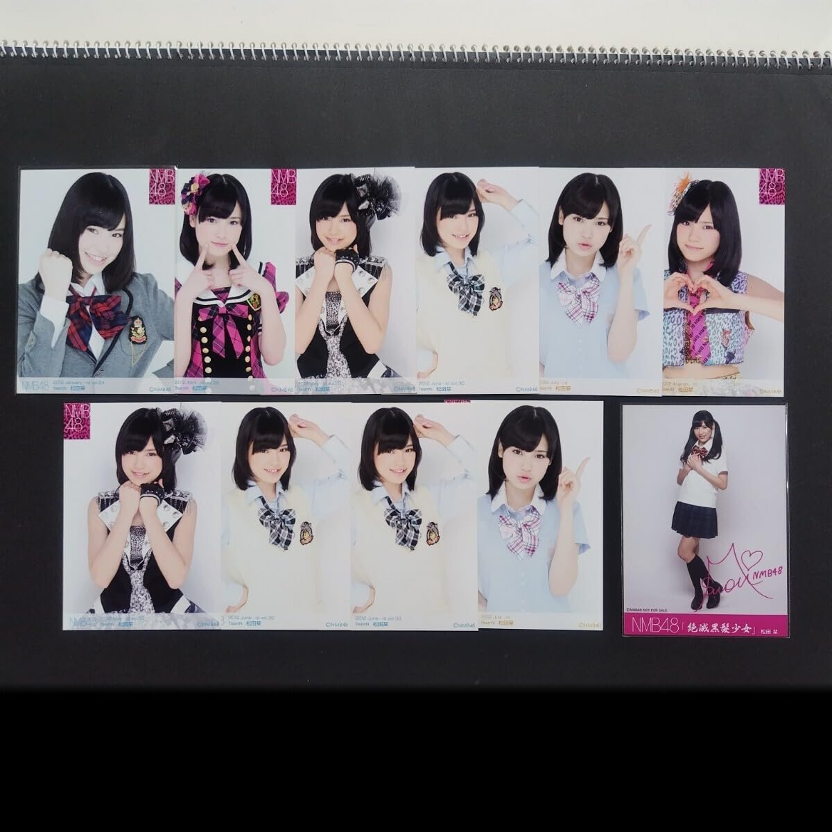 NMB48 松田栞 生写真 グッズセット NMB48 松田栞 生写真 グッズセット 約20点 - メルカリ