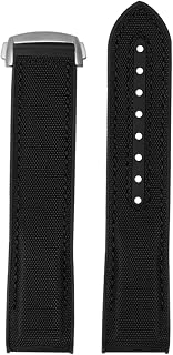 Rubber Silicone Watch Strap Nylon Watchband for Omega Seamaster 300 Speedmaster 8900 Planet Ocean Tools 20mm 22mm Watchbands