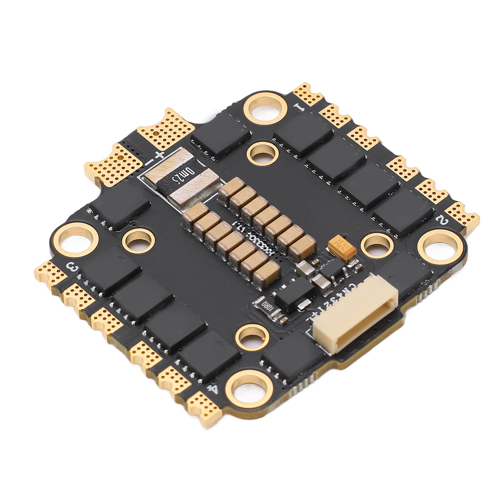 4-in-1 45A ESC, 45A Fpv 2-6S Electronic Speed Controller Quadcopter Drone Motor Driver, With Mounting Accessory, DIY Parts For Fpv RC Drone